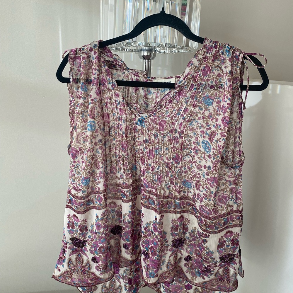 Zadig and Voltaire Top and Skirt Floral set
